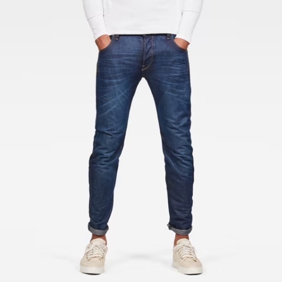 G-STAR RAW Arc 3D Dark Slim Jeans 36 x 32 - Picture 2 of 13